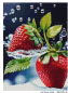 Preview: Diamond Painting Huacan 5d Erdbeeren